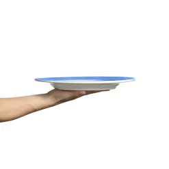 Mateus Basic plate 28 cm, Light Blue Hot
