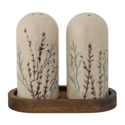 Bloomingville Bea salt & pepper shakers 2 pieces, Nature Beige Best
