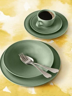 Seltmann Weiden Beat service set 30 pieces, Green Clearance