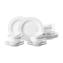 Seltmann Weiden Beat tea service 18 pieces, White Clearance