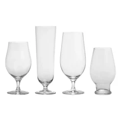 Orrefors Beer tasting kit beer glass 4 pieces, Clear Transparent Sale