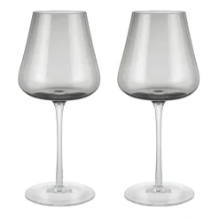 Blomus Belo red wine glass 60 cl 2 pack, Smoke TransparentGrey Best
