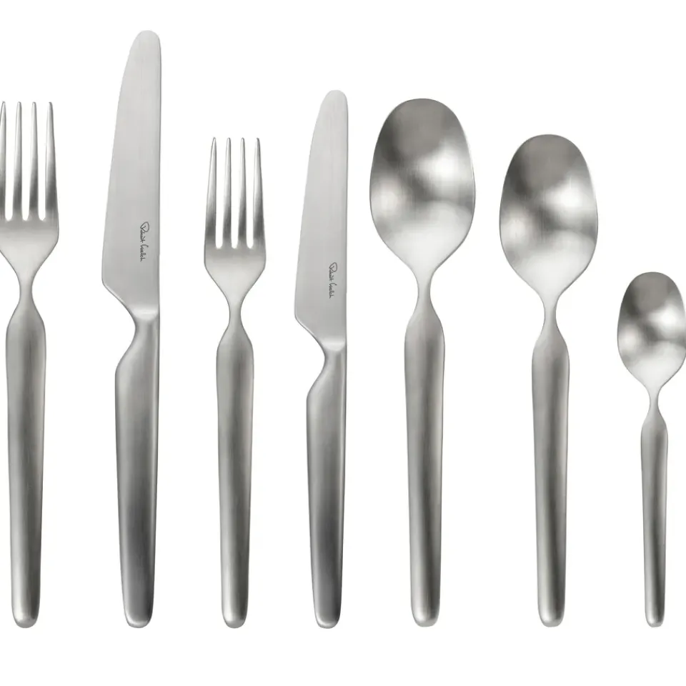 Robert Welch Bergen cutlery set matte, 84 pieces Silver-coloured Sale