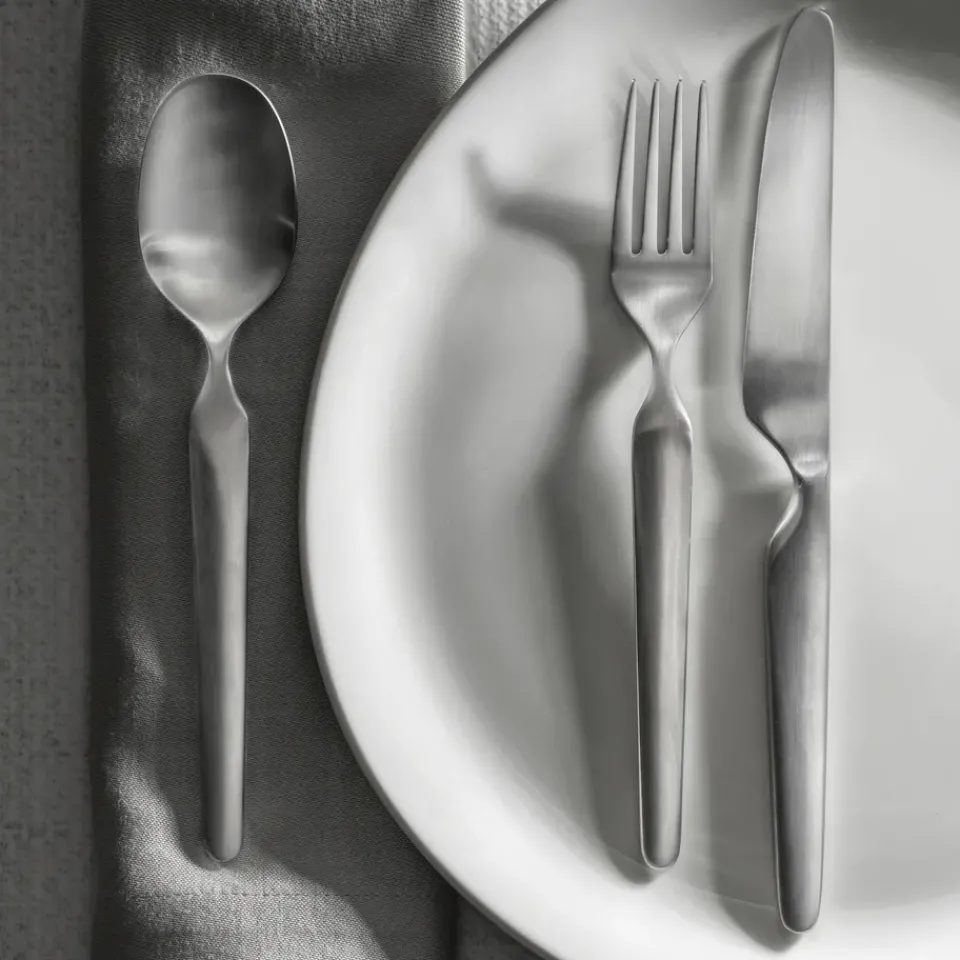 Robert Welch Bergen cutlery set matte, 84 pieces Silver-coloured Sale