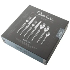 Robert Welch Bergen cutlery set matte, 56 pieces Silver-coloured New