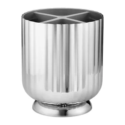 Georg Jensen Bernadotte cutlery holder Ø13x15.1 cm, Stainless steel Silver-coloured Outlet