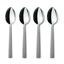 Georg Jensen Bernadotte dessert spoon, 4-pack Silver-coloured New
