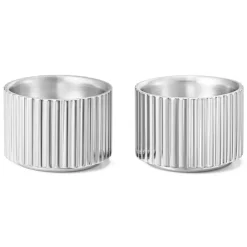 Georg Jensen Bernadotte egg cup, 2- pack Silver-coloured Hot