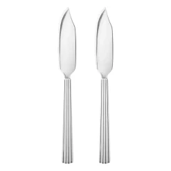 Georg Jensen Bernadotte fish knife 2-pack, Stainless steel Silver-coloured New