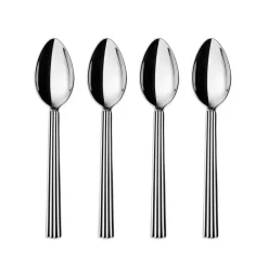 Georg Jensen Bernadotte teaspoon large, 4-pack Silver-coloured