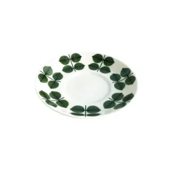 Gustavsbergs Porslinsfabrik Berså coffee saucer, Ø14,2 cm GreenBlack Discount