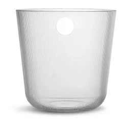Sagaform Billi wine cooler Ø18 cm, Clear Transparent New
