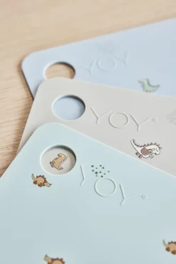 OYOY Billy Dino placemat 34x45 cm, Pale Green Clearance