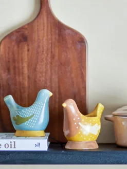 Bloomingville Birdy egg cup 2-pack, -yellow Blue Sale