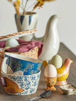 Bloomingville Birdy egg cup 2-pack, -yellow Blue Sale