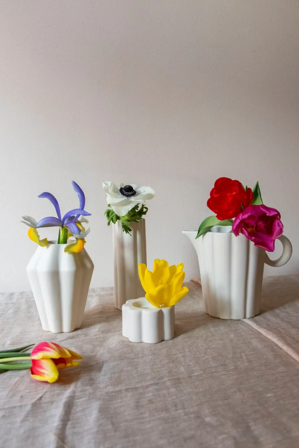 PotteryJo Birgit pot 1 liter, Shell White Outlet