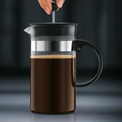 Bodum Bistro Nouveau coffee press, 3 cups Silver-colouredBlack Best