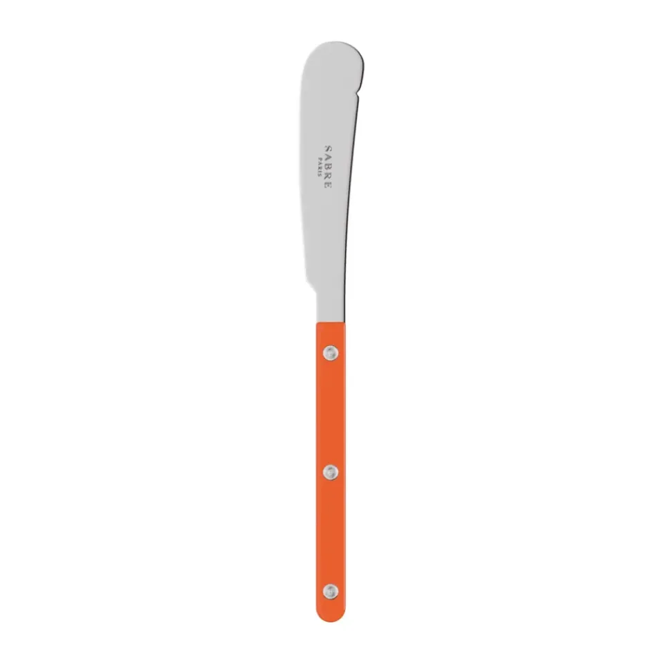 SABRE Paris Bistrot solid butter knife 16 cm, Orange Sale