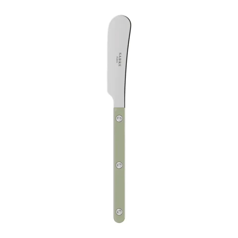 SABRE Paris Bistrot solid butter spreader 14 cm, Asparagus Green Outlet
