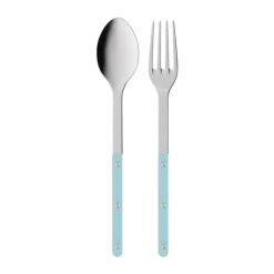 SABRE Paris Bistrot solid serving cutlery, 2 pieces, Pastel Blue Online