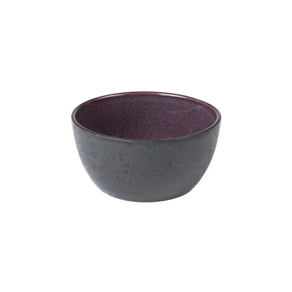Bitz bowl Ø 14 cm black, Black-purple PurpleBlack