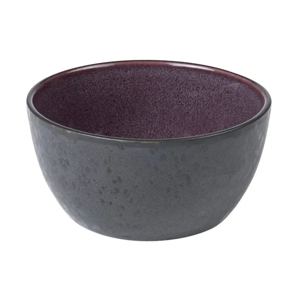 Bitz bowl Ø 14 cm black, Black-purple PurpleBlack