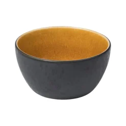 Bitz bowl Ø 12 cm black, Black-amber YellowOrangeBlack