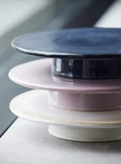 Bitz cake dish on foot Ø30 cm, Light Pink New