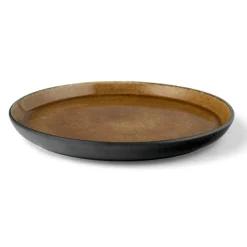 Bitz plate gastro Ø 21 cm, Black-amber BrownBlack Clearance