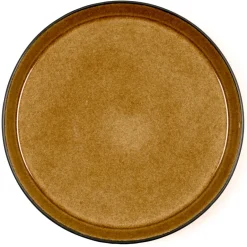 Bitz plate gastro Ø27 cm, Black-amber OrangeBlack Sale