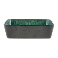 Bitz rectangular dish 21x28 cm, Black-green BlackGreen Online
