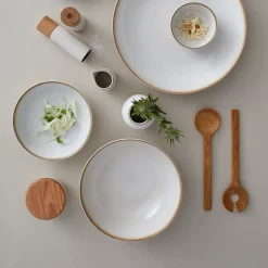 Bitz salad bowl Ø30 cm, cream white-creme Beige Clearance