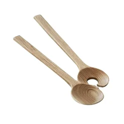 Bitz salad cutlery oak, Oak Brown Best