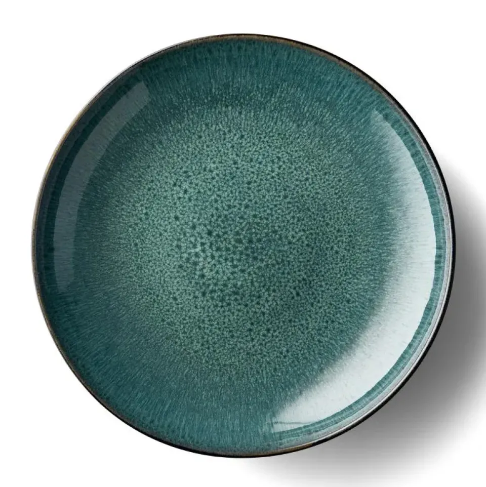 Bitz serving dish Ø40 cm black, Black-green GreenBlack