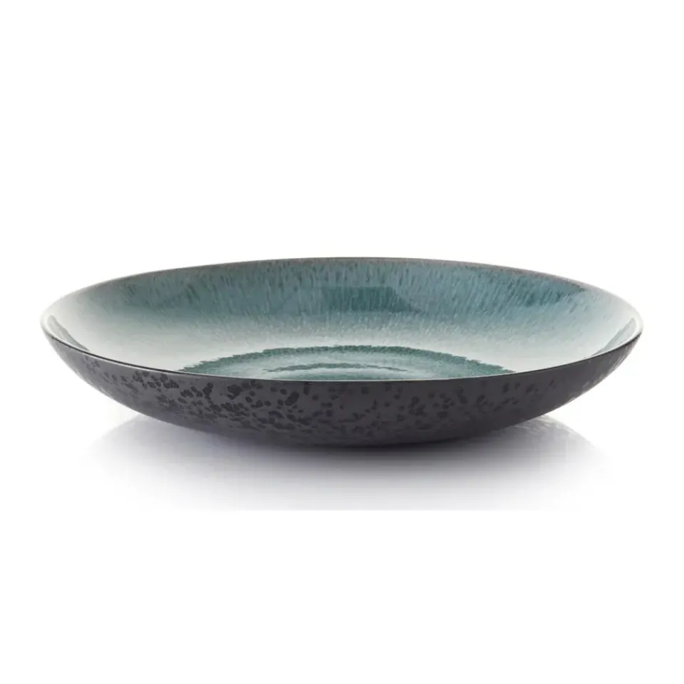 Bitz serving dish Ø40 cm black, Black-green GreenBlack