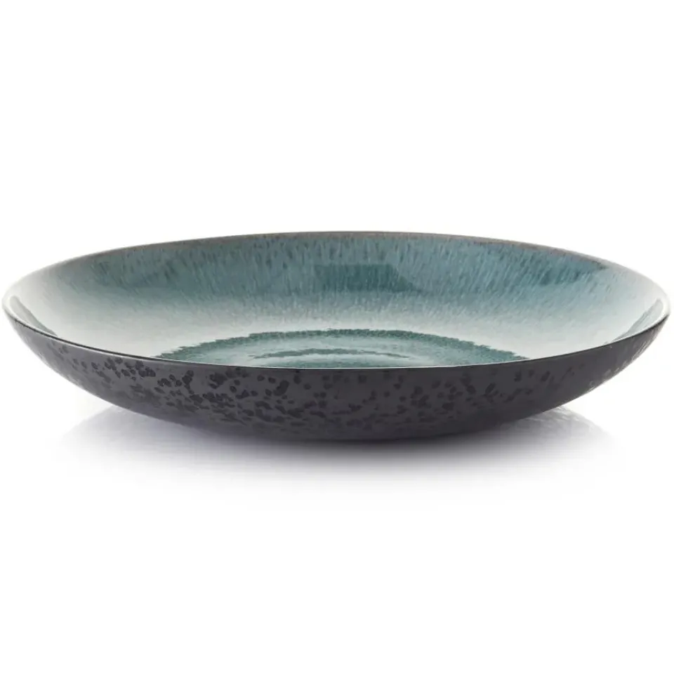Bitz serving dish Ø40 cm black, Black-green GreenBlack