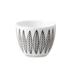 Gustavsbergs Porslinsfabrik Salix egg cup, Black Hot