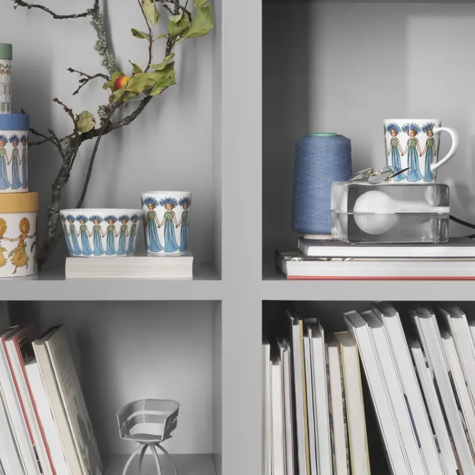 Design House Stockholm Blåklint bowl, 50 cl BlueWhite Online