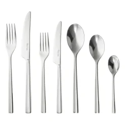 Robert Welch Blockley cutlery smooth, 42 pieces Silver-coloured Outlet