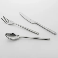 Robert Welch Blockley cutlery smooth, 24 pieces Silver-coloured Best