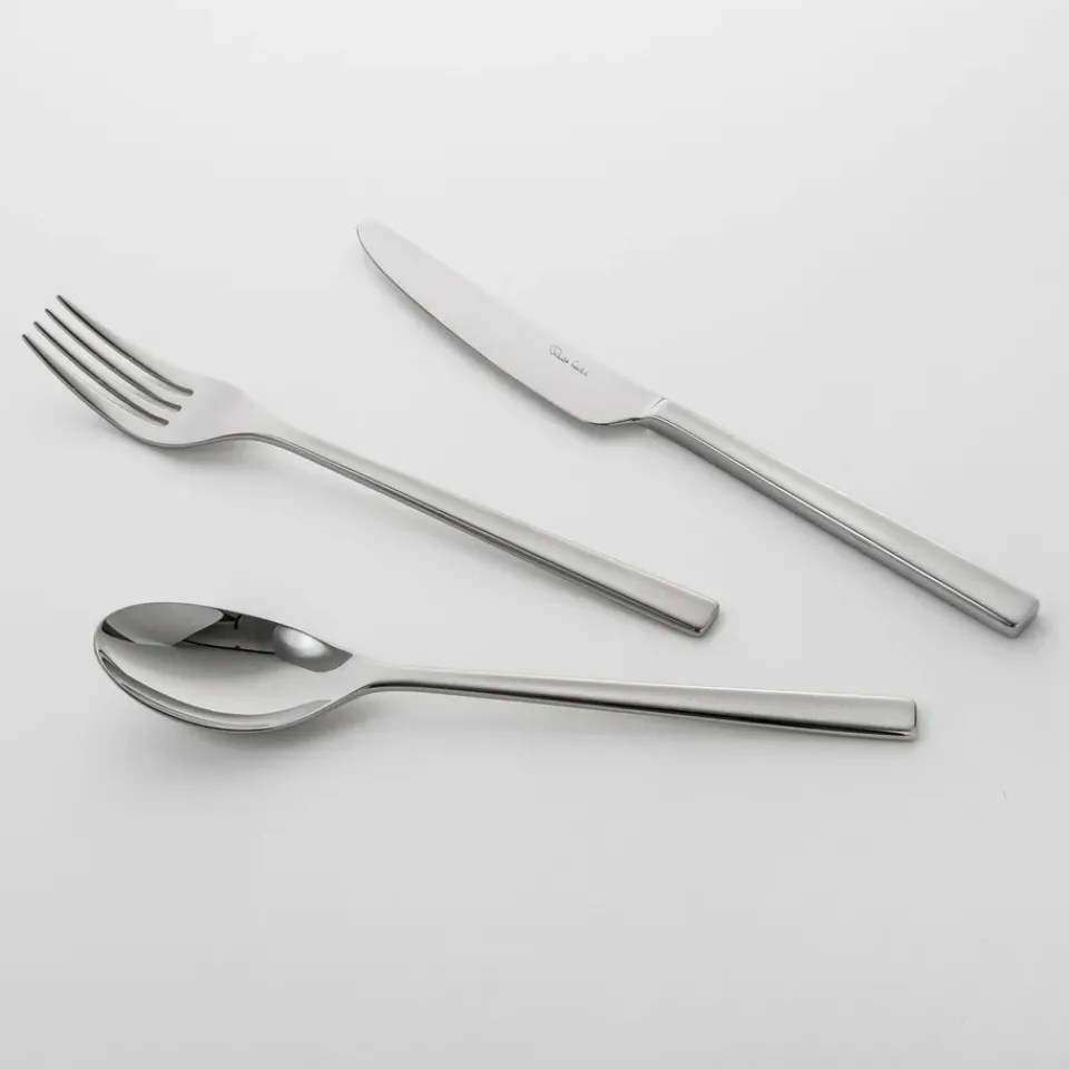 Robert Welch Blockley cutlery smooth, 24 pieces Silver-coloured Best
