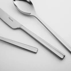Robert Welch Blockley dinner knife smooth, Stainless steel Silver-coloured