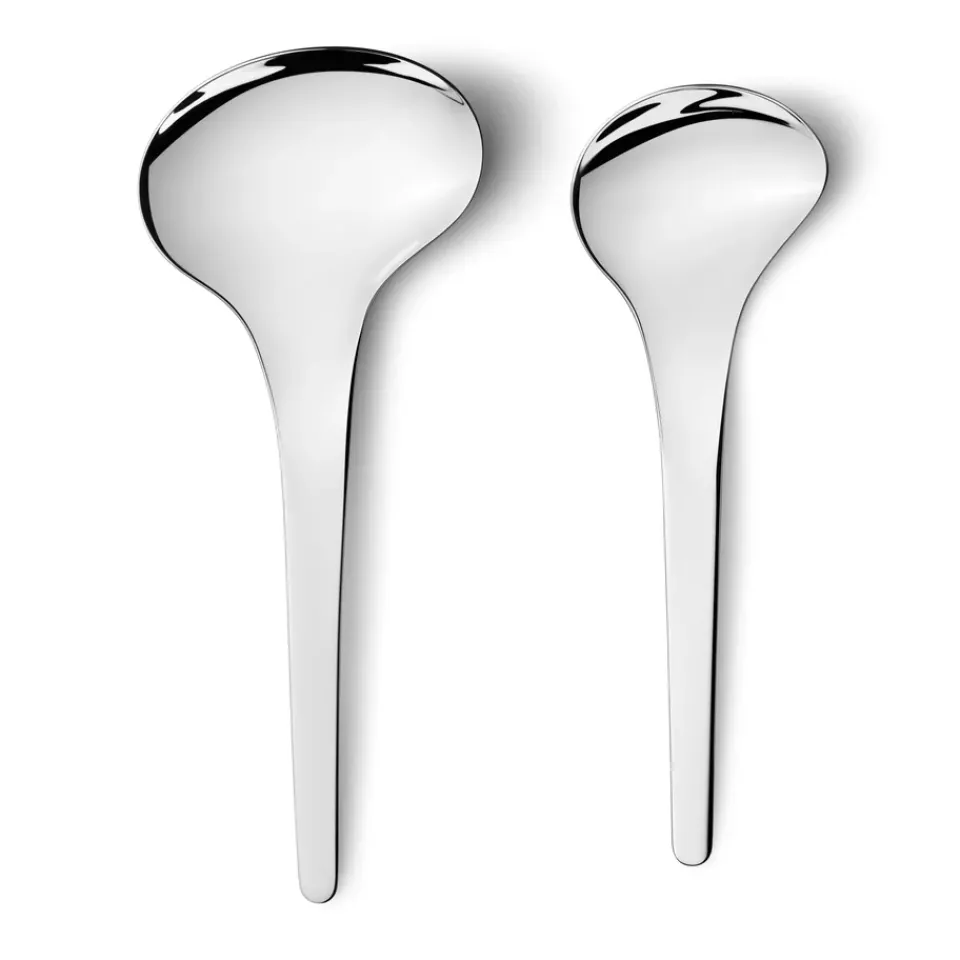 Georg Jensen Bloom serving spoon, 2-pack GreySilver-coloured Outlet