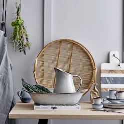 Bloomingville bamboo tray set, nature Beige Online
