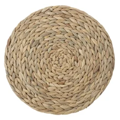 Bloomingville braided placemat, Ø 35 cm Beige New