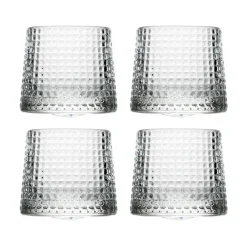 La Rochère Blossom whiskeyglas 16 cl 4-pack, Clear Transparent Discount