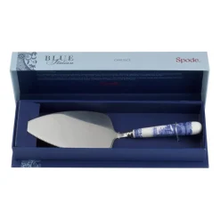 Spode Blue Italian cake slice 25 cm, Ceramic-stainless steel BlueWhite Hot