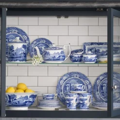 Spode Italian side plate/tea plate, 15 cm/ 6 inch Blue Hot