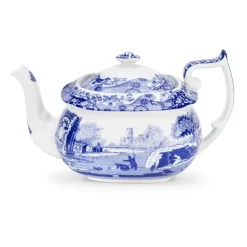 Spode Italian teapot, 1.1 l/ 2 pt Blue Online