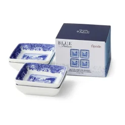 Spode Blue Italian tile 8x8 cm 4-pack, Blue-white BlueWhite New